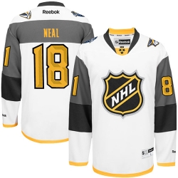 James Neal Reebok Nashville Predators Premier White 2016 All Star NHL Jersey