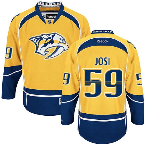 Roman Josi Nashville Predators Adidas 2022 Primegreen Reverse Retro Authentic NHL Hockey Jersey - Reverse Retro / XXL/56