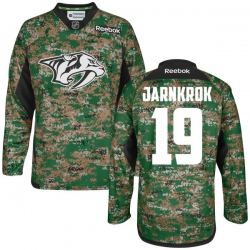 Calle Jarnkrok Reebok Nashville Predators Premier Camo Digital Veteran's Day Practice Jersey