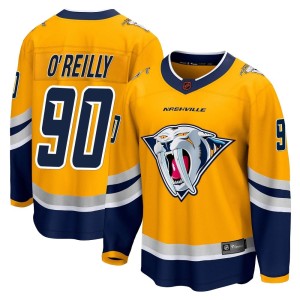 Ryan O'Reilly Youth Fanatics Branded Nashville Predators Breakaway Yellow Special Edition 2.0 Jersey