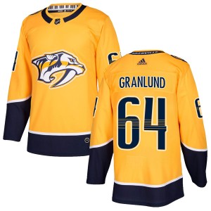 Mikael Granlund Youth Adidas Nashville Predators Authentic Gold Home Jersey