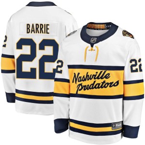 Tyson Barrie Men's Fanatics Branded Nashville Predators Breakaway White 2020 Winter Classic Player Jersey