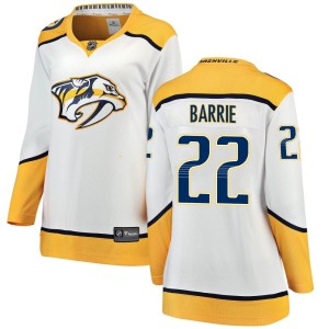 Tyson Barrie Women's Fanatics Branded Nashville Predators Breakaway White Away Jersey