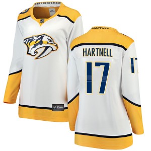 Scott Hartnell Women's Fanatics Branded Nashville Predators Breakaway White Away Jersey