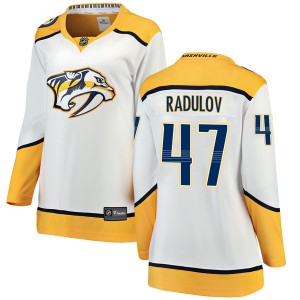Alexander Radulov Women's Fanatics Branded Nashville Predators Breakaway White Away Jersey
