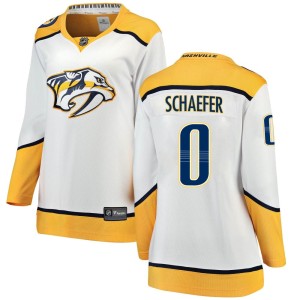 Reid Schaefer Women's Fanatics Branded Nashville Predators Breakaway White Away Jersey