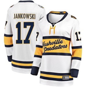 Mark Jankowski Women's Fanatics Branded Nashville Predators Breakaway White 2020 Winter Classic Player Jersey