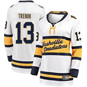 Yakov Trenin Women's Fanatics Branded Nashville Predators Breakaway White 2020 Winter Classic Player Jersey