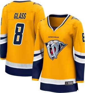Cody Glass Women's Fanatics Branded Nashville Predators Breakaway Yellow Special Edition 2.0 Jersey