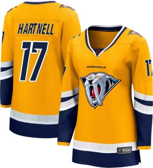 Scott Hartnell Women's Fanatics Branded Nashville Predators Breakaway Yellow Special Edition 2.0 Jersey