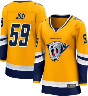 Roman Josi Women's Fanatics Branded Nashville Predators Breakaway Yellow Special Edition 2.0 Jersey