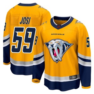 Roman Josi Youth Fanatics Branded Nashville Predators Breakaway Yellow Special Edition 2.0 Jersey