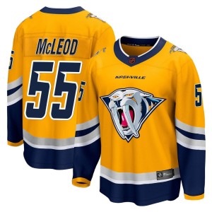 Cody Mcleod Youth Fanatics Branded Nashville Predators Breakaway Yellow Cody McLeod Special Edition 2.0 Jersey