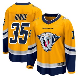 Pekka Rinne Youth Fanatics Branded Nashville Predators Breakaway Yellow Special Edition 2.0 Jersey