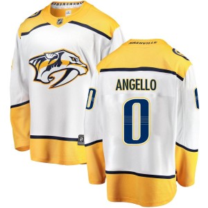 Anthony Angello Youth Fanatics Branded Nashville Predators Breakaway White Away Jersey