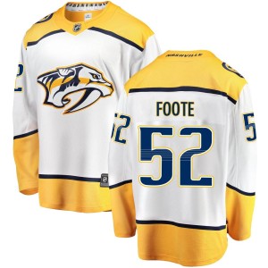 Cal Foote Youth Fanatics Branded Nashville Predators Breakaway White Away Jersey