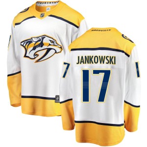 Mark Jankowski Youth Fanatics Branded Nashville Predators Breakaway White Away Jersey