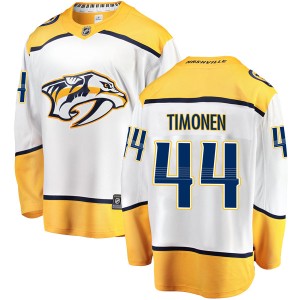 Kimmo Timonen Youth Fanatics Branded Nashville Predators Breakaway White Away Jersey