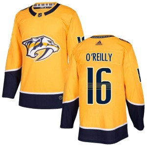 Cal O'Reilly Youth Adidas Nashville Predators Authentic Gold Home Jersey
