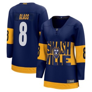 Cody Glass Women's Fanatics Branded Nashville Predators Breakaway Navy 2022 Stadium Series Jersey