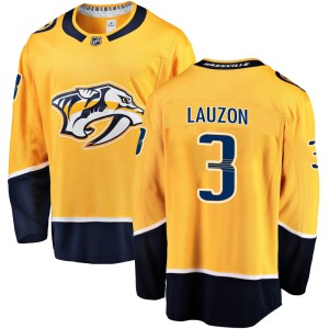 Jeremy Lauzon Youth Fanatics Branded Nashville Predators Breakaway Gold Home Jersey