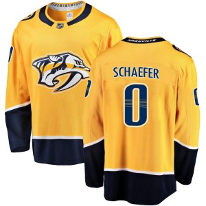 Reid Schaefer Youth Fanatics Branded Nashville Predators Breakaway Gold Home Jersey