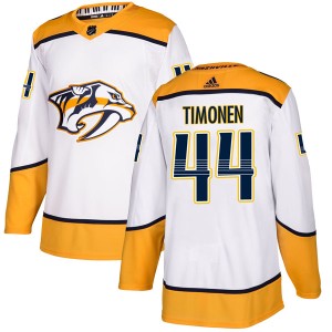Kimmo Timonen Youth Adidas Nashville Predators Authentic White Away Jersey