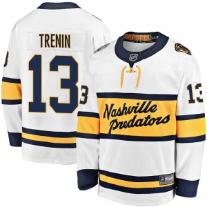 Yakov Trenin Youth Fanatics Branded Nashville Predators Breakaway White 2020 Winter Classic Player Jersey